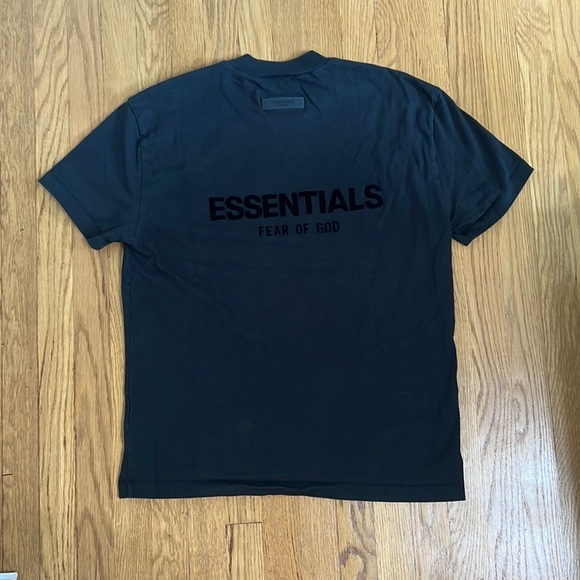 Fear of God Other - Fear of god essentials tee 2022 ‘stretch limo’ black tee
